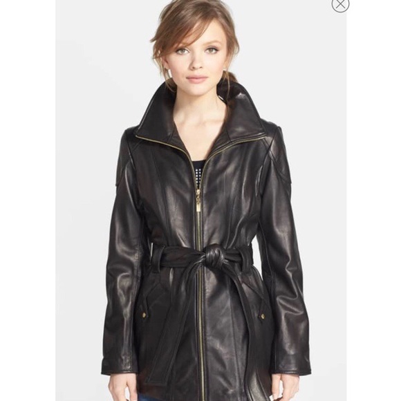 Ellen Tracy Jackets & Blazers - Ellen Tracy Leather Jacket